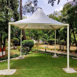 Outdoor Gazebo with Tensile Structure