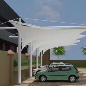 Tensile Parking Structure for Cars