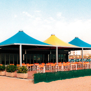 Tensile Shade Structure for Gazebo