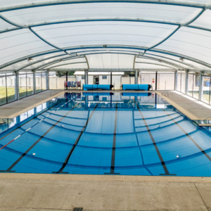 Tensile Structure for Swimming Pool Covering