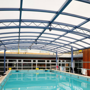 Tensile Structure for Swimming Pool Covering