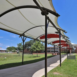 Tensile Walkway Canopy