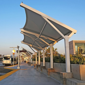 Tensile Walkway Canopy