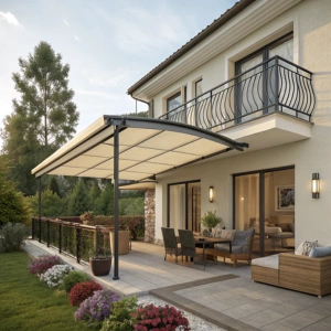 Balcony and patio coverings Balcony and patio coverings