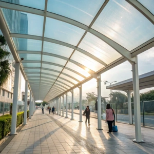 Covered walkways, bus stops, and verandahs Covered walkways, bus stops, and verandahs</p>
<p>