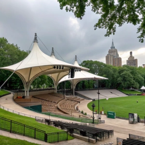 Event spaces, parks, and open-air theaters Event spaces, parks, and open-air theaters