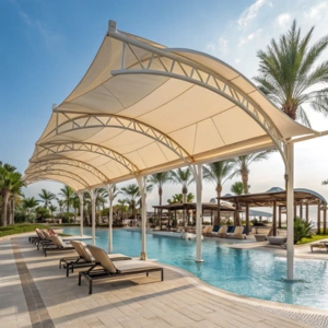 Hotel and resort pools