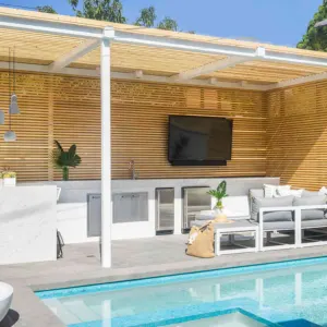 Resort gazebos and entrance shading Resort gazebos and entrance shading