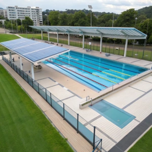 School and sports complex pools