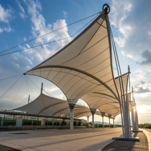Tensile Membrane Fabric Roofing